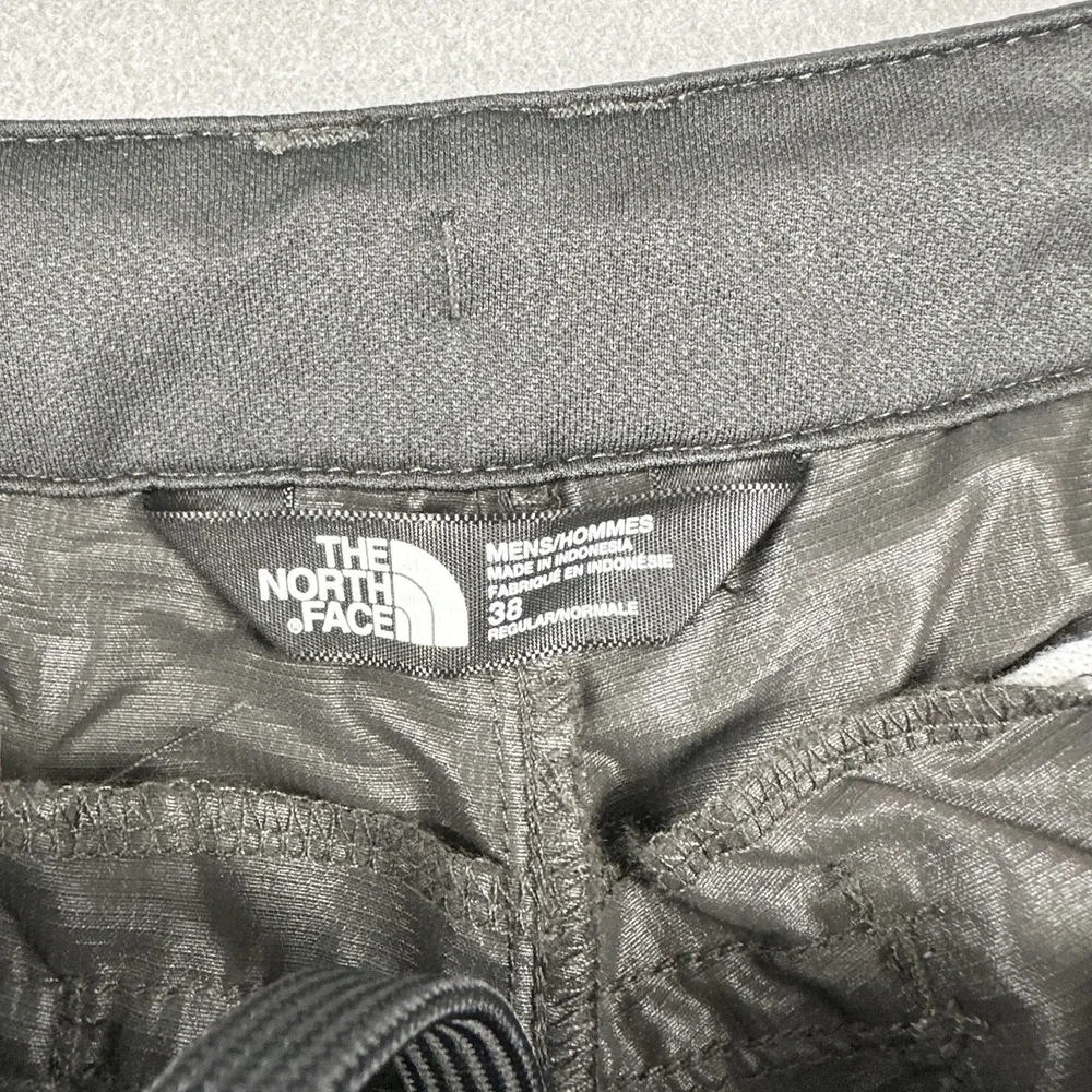 The North Face Convertible Hiking Pants Men's 38 Gray Nylon Outdoor Lightweight